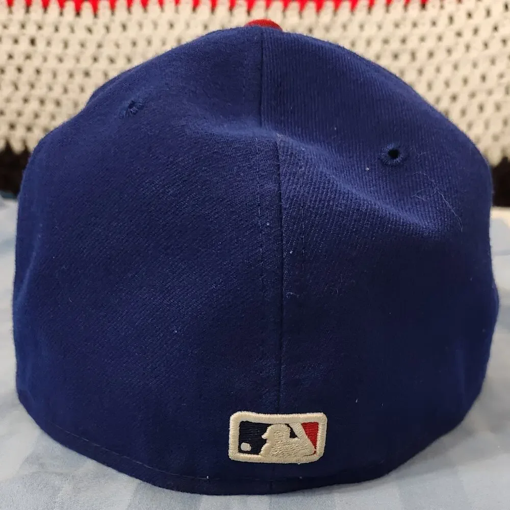 New Era Philadelphia Phillies 2009‎ World Series MLB 59FIFTY Cap Blue Red 7 3/8